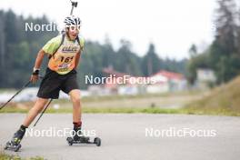 22.09.2024, Premanon, France (FRA): Charly Grenard (FRA) - Biathlon Samse Summer Tour, individual, Premanon (FRA). www.nordicfocus.com. © Manzoni/NordicFocus. Every downloaded picture is fee-liable.