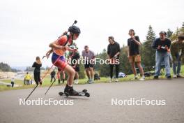 22.09.2024, Premanon, France (FRA): Noa Humbert (FRA) - Biathlon Samse Summer Tour, individual, Premanon (FRA). www.nordicfocus.com. © Manzoni/NordicFocus. Every downloaded picture is fee-liable.