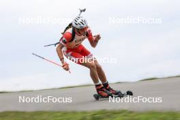 22.09.2024, Premanon, France (FRA): Sacha Mazzilli--Riaboff (FRA) - Biathlon Samse Summer Tour, individual, Premanon (FRA). www.nordicfocus.com. © Manzoni/NordicFocus. Every downloaded picture is fee-liable.