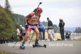 22.09.2024, Premanon, France (FRA): Augustin Remonnay (FRA) - Biathlon Samse Summer Tour, individual, Premanon (FRA). www.nordicfocus.com. © Manzoni/NordicFocus. Every downloaded picture is fee-liable.