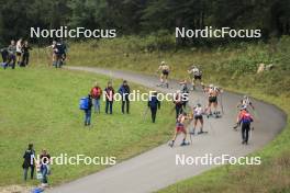 22.09.2024, Premanon, France (FRA): Event Feature: Track Atmosphere during womens race - Biathlon Samse Summer Tour, individual, Premanon (FRA). www.nordicfocus.com. © Manzoni/NordicFocus. Every downloaded picture is fee-liable.