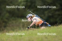 22.09.2024, Premanon, France (FRA): Clara Giacometti (FRA) - Biathlon Samse Summer Tour, individual, Premanon (FRA). www.nordicfocus.com. © Manzoni/NordicFocus. Every downloaded picture is fee-liable.