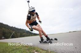 22.09.2024, Premanon, France (FRA): Wendy Belieres (FRA) - Biathlon Samse Summer Tour, individual, Premanon (FRA). www.nordicfocus.com. © Manzoni/NordicFocus. Every downloaded picture is fee-liable.