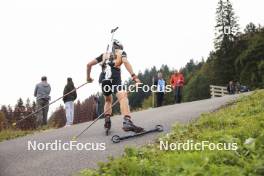 22.09.2024, Premanon, France (FRA): Tobit Keller (SUI) - Biathlon Samse Summer Tour, individual, Premanon (FRA). www.nordicfocus.com. © Manzoni/NordicFocus. Every downloaded picture is fee-liable.