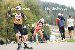 22.09.2024, Premanon, France (FRA): Thomas Berche (FRA) - Biathlon Samse Summer Tour, individual, Premanon (FRA). www.nordicfocus.com. © Manzoni/NordicFocus. Every downloaded picture is fee-liable.