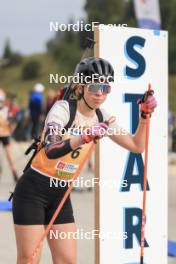 22.09.2024, Premanon, France (FRA): Norah Lesage (FRA) - Biathlon Samse Summer Tour, individual, Premanon (FRA). www.nordicfocus.com. © Manzoni/NordicFocus. Every downloaded picture is fee-liable.