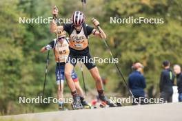 22.09.2024, Premanon, France (FRA): Yann Roguet (FRA) - Biathlon Samse Summer Tour, individual, Premanon (FRA). www.nordicfocus.com. © Manzoni/NordicFocus. Every downloaded picture is fee-liable.