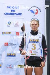 22.09.2024, Premanon, France (FRA): Jeanne Dautheville (FRA) - Biathlon Samse Summer Tour, individual, Premanon (FRA). www.nordicfocus.com. © Manzoni/NordicFocus. Every downloaded picture is fee-liable.