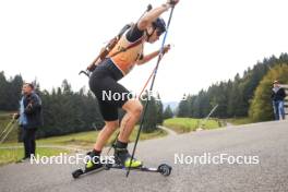 22.09.2024, Premanon, France (FRA): Tristan Bois (FRA) - Biathlon Samse Summer Tour, individual, Premanon (FRA). www.nordicfocus.com. © Manzoni/NordicFocus. Every downloaded picture is fee-liable.