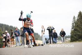 22.09.2024, Premanon, France (FRA): Raphael Kergoat (FRA) - Biathlon Samse Summer Tour, individual, Premanon (FRA). www.nordicfocus.com. © Manzoni/NordicFocus. Every downloaded picture is fee-liable.