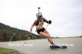 22.09.2024, Premanon, France (FRA): Eline Curnillon (FRA) - Biathlon Samse Summer Tour, individual, Premanon (FRA). www.nordicfocus.com. © Manzoni/NordicFocus. Every downloaded picture is fee-liable.