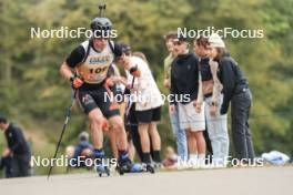 22.09.2024, Premanon, France (FRA): Murray Jacquin (FRA) - Biathlon Samse Summer Tour, individual, Premanon (FRA). www.nordicfocus.com. © Manzoni/NordicFocus. Every downloaded picture is fee-liable.