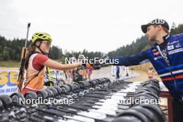 22.09.2024, Premanon, France (FRA): Camille Boury (FRA) - Biathlon Samse Summer Tour, individual, Premanon (FRA). www.nordicfocus.com. © Manzoni/NordicFocus. Every downloaded picture is fee-liable.