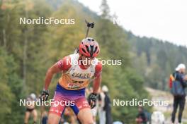 22.09.2024, Premanon, France (FRA): Undefined athlete competes - Biathlon Samse Summer Tour, individual, Premanon (FRA). www.nordicfocus.com. © Manzoni/NordicFocus. Every downloaded picture is fee-liable.