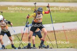 22.09.2024, Premanon, France (FRA): Fynn Langer (BEL) - Biathlon Samse Summer Tour, individual, Premanon (FRA). www.nordicfocus.com. © Manzoni/NordicFocus. Every downloaded picture is fee-liable.