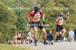 22.09.2024, Premanon, France (FRA): Leo Perrillat Bottonet (FRA) - Biathlon Samse Summer Tour, individual, Premanon (FRA). www.nordicfocus.com. © Manzoni/NordicFocus. Every downloaded picture is fee-liable.