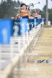 22.09.2024, Premanon, France (FRA): Eva Marcoux (FRA) - Biathlon Samse Summer Tour, individual, Premanon (FRA). www.nordicfocus.com. © Manzoni/NordicFocus. Every downloaded picture is fee-liable.