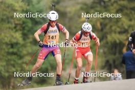 22.09.2024, Premanon, France (FRA): Noe Humbert (FRA) - Biathlon Samse Summer Tour, individual, Premanon (FRA). www.nordicfocus.com. © Manzoni/NordicFocus. Every downloaded picture is fee-liable.