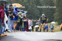 22.09.2024, Premanon, France (FRA): Eric Perrot (FRA) - Biathlon Samse Summer Tour, pursuit, Premanon (FRA). www.nordicfocus.com. © Manzoni/NordicFocus. Every downloaded picture is fee-liable.