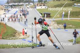 22.09.2024, Premanon, France (FRA): Camille Grataloup Manissolle (FRA) - Biathlon Samse Summer Tour, pursuit, Premanon (FRA). www.nordicfocus.com. © Manzoni/NordicFocus. Every downloaded picture is fee-liable.