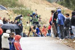 22.09.2024, Premanon, France (FRA): Mathieu Perrillat Bottonet (FRA) - Biathlon Samse Summer Tour, pursuit, Premanon (FRA). www.nordicfocus.com. © Manzoni/NordicFocus. Every downloaded picture is fee-liable.