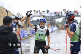 22.09.2024, Premanon, France (FRA): Oscar Lombardot (FRA) - Biathlon Samse Summer Tour, pursuit, Premanon (FRA). www.nordicfocus.com. © Manzoni/NordicFocus. Every downloaded picture is fee-liable.