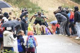 22.09.2024, Premanon, France (FRA): Mathieu Garcia (FRA) - Biathlon Samse Summer Tour, pursuit, Premanon (FRA). www.nordicfocus.com. © Manzoni/NordicFocus. Every downloaded picture is fee-liable.