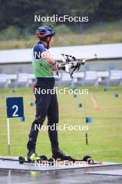 22.09.2024, Premanon, France (FRA): Quentin Fillon Maillet (FRA) - Biathlon Samse Summer Tour, pursuit, Premanon (FRA). www.nordicfocus.com. © Manzoni/NordicFocus. Every downloaded picture is fee-liable.