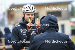 22.09.2024, Premanon, France (FRA): Emilien Jacquelin (FRA) - Biathlon Samse Summer Tour, pursuit, Premanon (FRA). www.nordicfocus.com. © Manzoni/NordicFocus. Every downloaded picture is fee-liable.