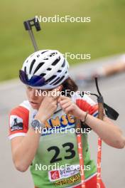 22.09.2024, Premanon, France (FRA): Adeline Debuyser (FRA) - Biathlon Samse Summer Tour, pursuit, Premanon (FRA). www.nordicfocus.com. © Manzoni/NordicFocus. Every downloaded picture is fee-liable.