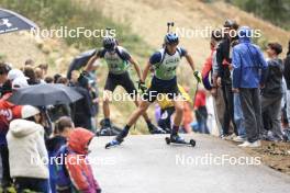 22.09.2024, Premanon, France (FRA): Mathieu Perrillat Bottonet (FRA) - Biathlon Samse Summer Tour, pursuit, Premanon (FRA). www.nordicfocus.com. © Manzoni/NordicFocus. Every downloaded picture is fee-liable.