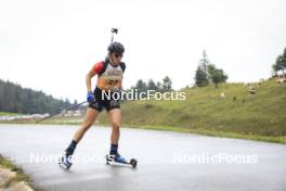 22.09.2024, Premanon, France (FRA): Violette Bony (FRA) - Biathlon Samse Summer Tour, pursuit, Premanon (FRA). www.nordicfocus.com. © Manzoni/NordicFocus. Every downloaded picture is fee-liable.