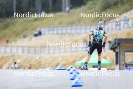 22.09.2024, Premanon, France (FRA): Yanis Hoffmann (FRA) - Biathlon Samse Summer Tour, pursuit, Premanon (FRA). www.nordicfocus.com. © Manzoni/NordicFocus. Every downloaded picture is fee-liable.