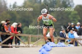 22.09.2024, Premanon, France (FRA): Matilda Dodos (FRA) - Biathlon Samse Summer Tour, pursuit, Premanon (FRA). www.nordicfocus.com. © Manzoni/NordicFocus. Every downloaded picture is fee-liable.