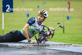 22.09.2024, Premanon, France (FRA): Eric Perrot (FRA) - Biathlon Samse Summer Tour, pursuit, Premanon (FRA). www.nordicfocus.com. © Manzoni/NordicFocus. Every downloaded picture is fee-liable.