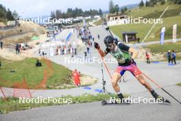 22.09.2024, Premanon, France (FRA): Martin Ferreira (FRA) - Biathlon Samse Summer Tour, pursuit, Premanon (FRA). www.nordicfocus.com. © Manzoni/NordicFocus. Every downloaded picture is fee-liable.