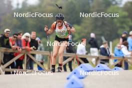 22.09.2024, Premanon, France (FRA): Caline Pic (FRA) - Biathlon Samse Summer Tour, pursuit, Premanon (FRA). www.nordicfocus.com. © Manzoni/NordicFocus. Every downloaded picture is fee-liable.