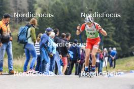 22.09.2024, Premanon, France (FRA): Emile Weiss (FRA) - Biathlon Samse Summer Tour, pursuit, Premanon (FRA). www.nordicfocus.com. © Manzoni/NordicFocus. Every downloaded picture is fee-liable.