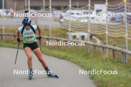 22.09.2024, Premanon, France (FRA): Claire Barral-Crepieux (FRA) - Biathlon Samse Summer Tour, pursuit, Premanon (FRA). www.nordicfocus.com. © Manzoni/NordicFocus. Every downloaded picture is fee-liable.