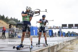 22.09.2024, Premanon, France (FRA): Eric Perrot (FRA) - Biathlon Samse Summer Tour, pursuit, Premanon (FRA). www.nordicfocus.com. © Manzoni/NordicFocus. Every downloaded picture is fee-liable.