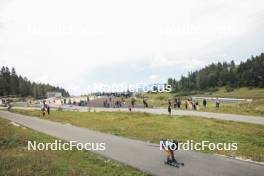 22.09.2024, Premanon, France (FRA): Corentin Jorda (FRA) - Biathlon Samse Summer Tour, pursuit, Premanon (FRA). www.nordicfocus.com. © Manzoni/NordicFocus. Every downloaded picture is fee-liable.