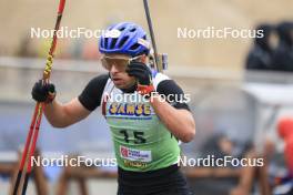 22.09.2024, Premanon, France (FRA): Oscar Lombardot (FRA) - Biathlon Samse Summer Tour, pursuit, Premanon (FRA). www.nordicfocus.com. © Manzoni/NordicFocus. Every downloaded picture is fee-liable.