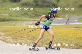 22.09.2024, Premanon, France (FRA): Louise Roguet (FRA) - Biathlon Samse Summer Tour, pursuit, Premanon (FRA). www.nordicfocus.com. © Manzoni/NordicFocus. Every downloaded picture is fee-liable.