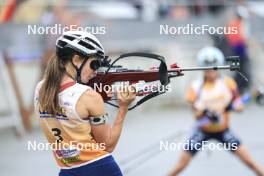 22.09.2024, Premanon, France (FRA): Jeanne Richard (FRA) - Biathlon Samse Summer Tour, pursuit, Premanon (FRA). www.nordicfocus.com. © Manzoni/NordicFocus. Every downloaded picture is fee-liable.