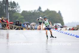 22.09.2024, Premanon, France (FRA): Remi Broutier (FRA) - Biathlon Samse Summer Tour, pursuit, Premanon (FRA). www.nordicfocus.com. © Manzoni/NordicFocus. Every downloaded picture is fee-liable.