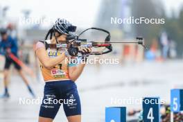 22.09.2024, Premanon, France (FRA): Fany Bertrand (FRA) - Biathlon Samse Summer Tour, pursuit, Premanon (FRA). www.nordicfocus.com. © Manzoni/NordicFocus. Every downloaded picture is fee-liable.