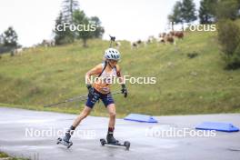 22.09.2024, Premanon, France (FRA): Anaelle Bondoux (FRA) - Biathlon Samse Summer Tour, pursuit, Premanon (FRA). www.nordicfocus.com. © Manzoni/NordicFocus. Every downloaded picture is fee-liable.