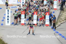 22.09.2024, Premanon, France (FRA): Enzo Bouillet (FRA) - Biathlon Samse Summer Tour, pursuit, Premanon (FRA). www.nordicfocus.com. © Manzoni/NordicFocus. Every downloaded picture is fee-liable.