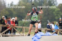 22.09.2024, Premanon, France (FRA): Juliette Oliva (FRA) - Biathlon Samse Summer Tour, pursuit, Premanon (FRA). www.nordicfocus.com. © Manzoni/NordicFocus. Every downloaded picture is fee-liable.