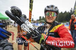 22.09.2024, Premanon, France (FRA): Manon Gabriel (BEL) - Biathlon Samse Summer Tour, pursuit, Premanon (FRA). www.nordicfocus.com. © Manzoni/NordicFocus. Every downloaded picture is fee-liable.